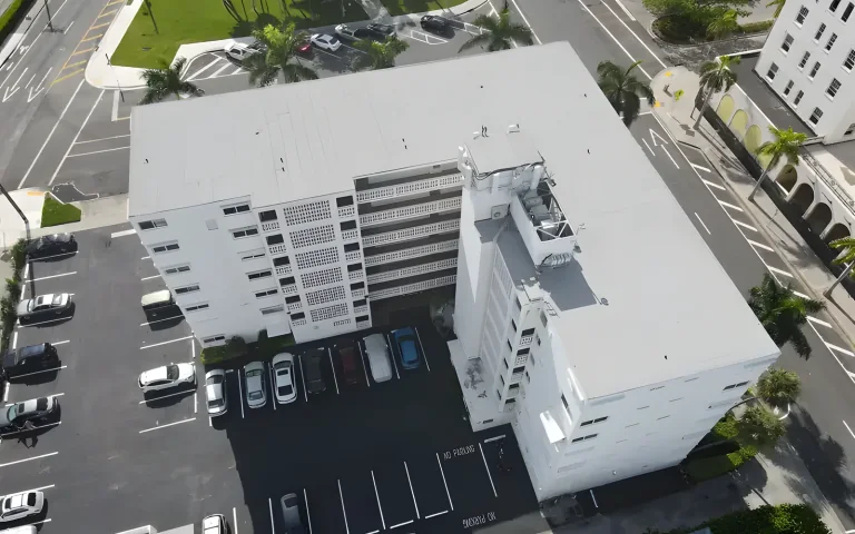 Commercial roofing project by Molsbee Roofing