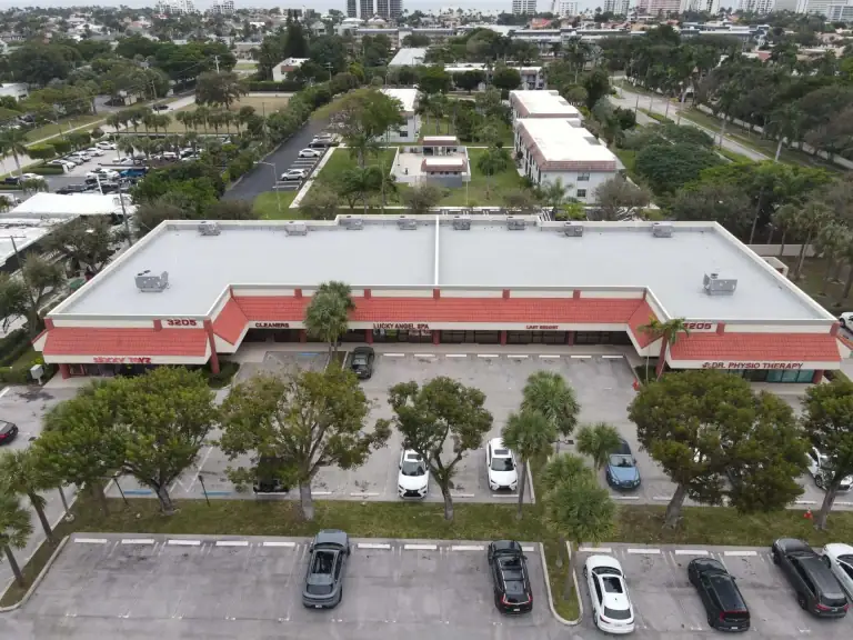 Commercial roofing project by Molsbee Roofing