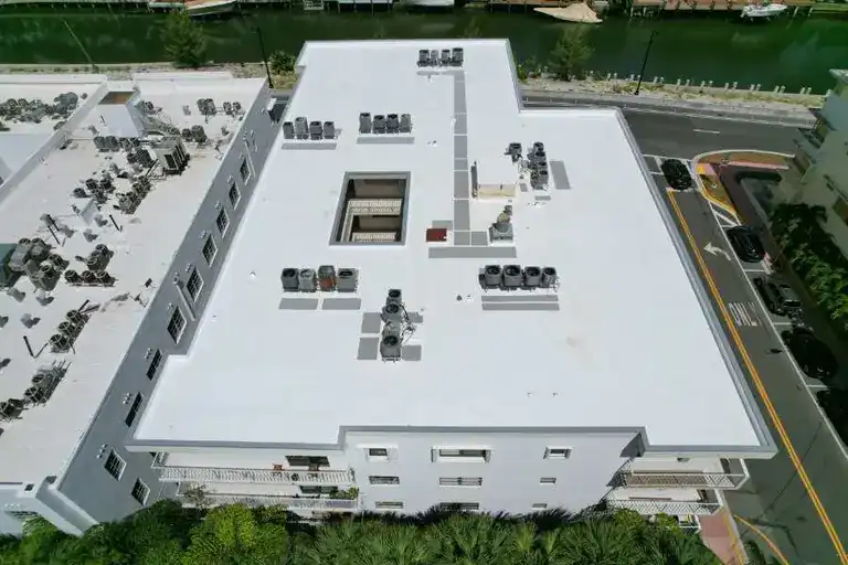 TPO roof work in Palm Beach County