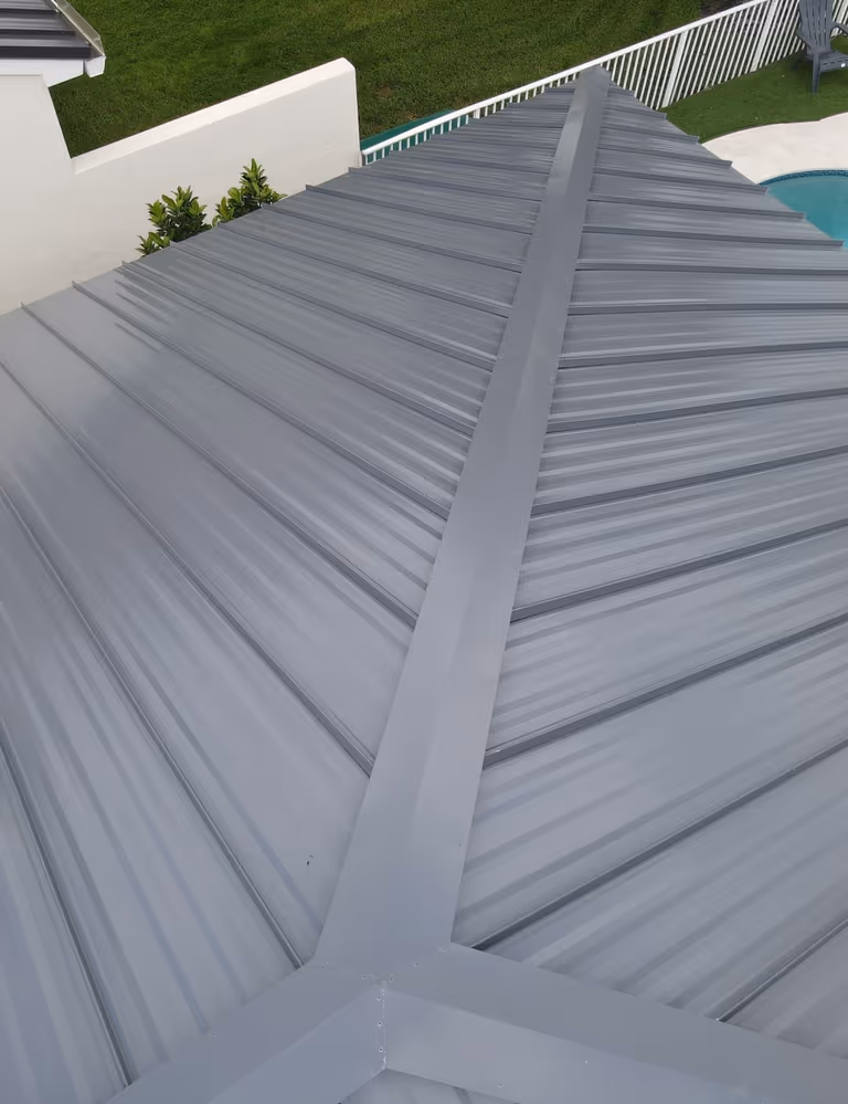 Metal roof by Molsbee Roofing