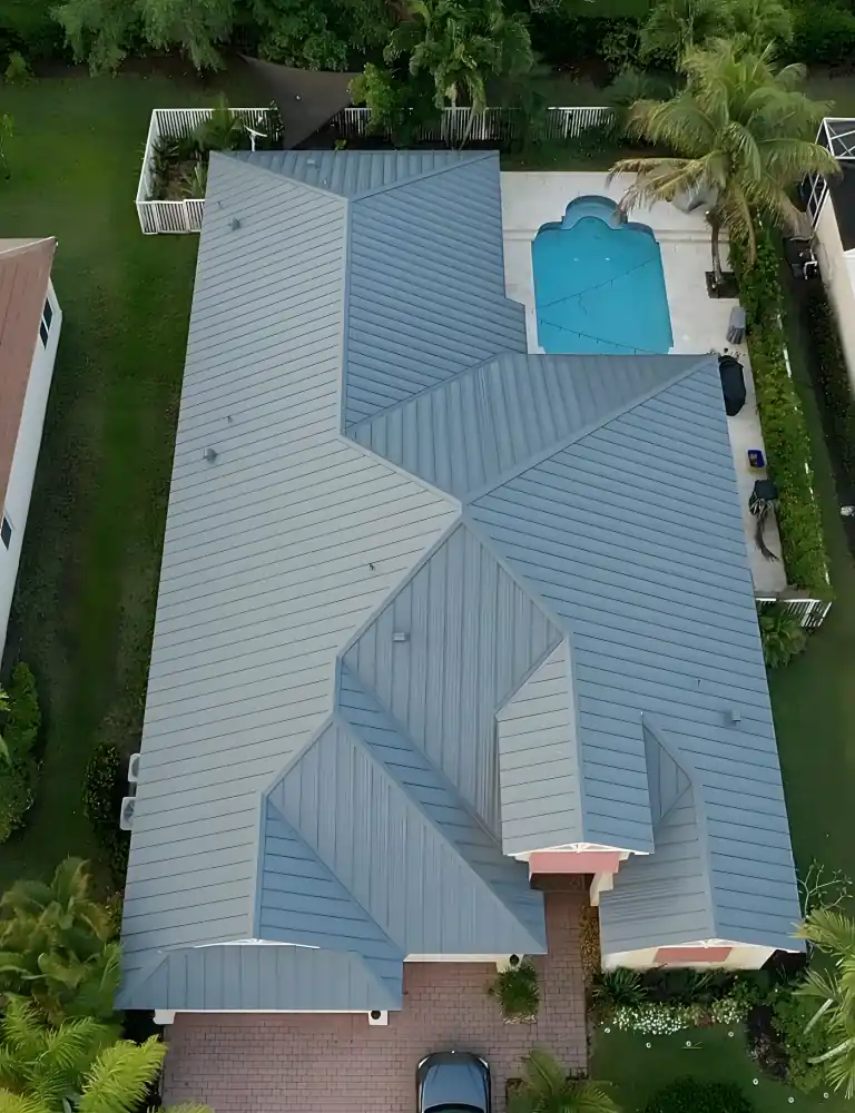 Metal roof by Molsbee Roofing