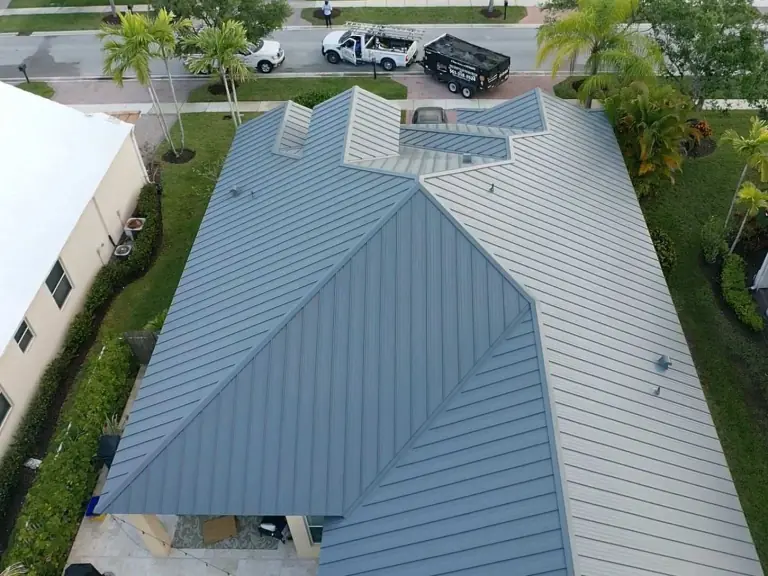 Metal roof by Molsbee Roofing